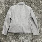 Le Suit  Essentials Two Piece Pant Suit in Grey Marl, Size 4P​​​​​​​​ Photo 3