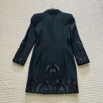 Alexis $759 NWOT  Embroidered Women's Black Coat Size M Photo 10