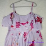 City Chic New!  Sakura love maxi floral dress lilac/pink/magenta, plus size 22‎ Photo 5