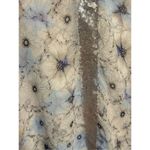 Anthropologie  One September Lyla Tunic Sheer Lilac Blue Boho Sequin Kimono XS Photo 12