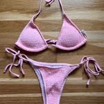 SheIn Light Pink String Bikini Photo 0