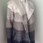 Modcloth  chunky stripe cardigan with pockets size small Photo 1