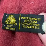 VTG 1950s Kramer’s of New Haven 100% wool luxury brand red coat / M / EUC Size M Photo 11