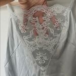 Vtg JC Penny Women’s Gray Retro Coquette Lace Tank 34/12 + Size undefined Photo 1