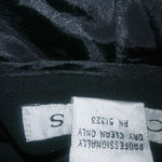 Chaus 16 34x30 Dress Pants Formal Lined Straight Leg Black Funeral Photo 7