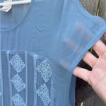 EUC Sundance Twilight Embroidered
Chiffon Shift Dress Size Large Photo 3