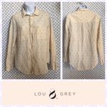 Lou & grey  ivory arrow button down top‎ Photo 3