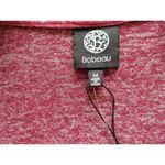 Bobeau Women's Marled Windsor Wine Lace Accent Open Front Cardigan Sweater Sz M Photo 7