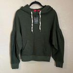 n:philanthropy NWT  Lange Green Dropped Shoulders Hooded Sweatshirt Medium Photo 1