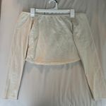 BDG Cream Off The Shoulder Top Photo 1