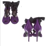 Tom Ford New  Grosgrain Silk Satin Sandals sz40 Photo 1