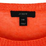 J.Crew  | XXS | 100% Linen Drop Shoulder Elbow Length Sleeves Scoop Neck Sweater Photo 2