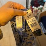 NWT Delta Burke Floral Lightweight Robe Blue Size 3X Photo 2