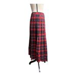 Pendleton Vintage  Macinnes Tartan Plaid Pleated Pure Virgin Wool Skirt Size 10 Photo 2