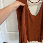 Free People Burnt Orange Top Size S Photo 3