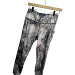 SO  Junior Women's Perfect Legging Black & White Marbled Soft - Sz, M Photo 3