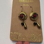 Shira Leah Chicago Jewelry Gold Tone Drop‎ Dangle Earrings Photo 2