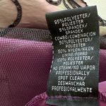 S.L. Fashions Dress Black Iridescent Pink Green Chiffon Party Cocktail Dress 10P Photo 10