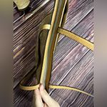 Tusk Woven Tan Shoulder Purse. Photo 3