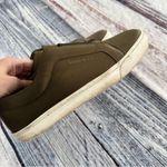 Louise et Cie  Green Satin Slip On Sneakers Photo 4