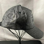 Disney PARKS ADULT SIZE STAR WARS BASEBALL CAP. BLACK SILVER GLITTER RHINESTONES Photo 3