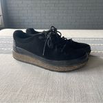 Birkenstock Honnef Low Black Suede Leather Sneakers Size 38 US 7 Photo 3