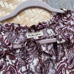 For Love & Lemons  Romy boho paisley printed‎ mini dress long sleeve Photo 2