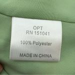 OPT O.P.T. Classic Smocked Maxi Dress floral slit sz XL Green Photo 3