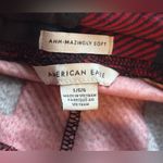 American Eagle Buffalo Plaid Velvet Leggings/Pajama Pants Photo 2