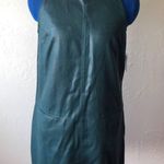 York Street NWT Faux Leather Sleeveless Mini Dress Photo 0