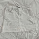 Hollister White Denim Skirt Photo 0