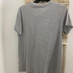 Converse Gray Logo Print Tee Shirt Photo 2