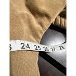 Vintage Tan Suede Shearling Lined Duffle Coat Jacket Women's Warm Winter Size M Photo 8