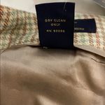 Brooks Brothers  Houndstooth Wool Silk Linen Straight Skirt Womens Size 10 NEW Photo 10