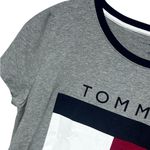 Tommy Hilfiger Vintage 90’s/Y2K Logo Gray T-Shirt Dress Large Photo 2