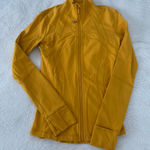 Lululemon Women’s 4 Define Workout Athletic Jacket in Honey Lemon Gold Luon Photo 0