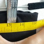 Victoria's Secret  Black Flare Leggings Fold Over Stretch 2000s Size Medium Photo 2