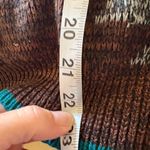 Southwestern Aztec COOGI Sweater Crewneck Earthtones Women’s Small Brown Photo 6