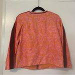 Elizabeth and James  Linen Paisley Front Zip Blazed Jacket Women’s 0 Photo 5