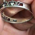 Sterling Silver Crown Princess Ring Photo 2