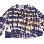 Blue Life NEW  Abalone Tie Dye V Neck  Hayley Top Shirt size Small Photo 3