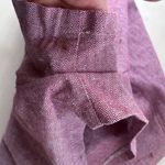 VALIJA Pleated Womens Shorts Sz Small ColorBlock Chevron High Rise 2" Red Preppy Photo 5