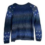 Barbour  ladies mohair wool blend pullover fair isle style sweater size small Photo 9