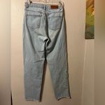 Nasty Gal Light Blue Denim with Silver Button Size 4 Photo 1