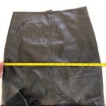 Mayara Sansana Faux Leather With Lace Pencil Skirt Size 6 Photo 5
