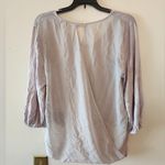 Lily Star  light purple sheer blouse size womens xl Photo 1