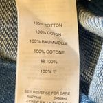 J.Crew  cotton blue sweatshirt with tie sides. XXS Photo 4