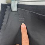 Chico's Faux Leather Ponte Womens Pants Sz 1.5/10 Mob Wife Goth Streetwear Edgy Photo 4