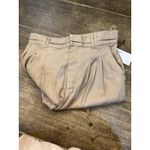 Bailey 44 Nava Pant Khaki Size Medium DRF High Rise Wide Leg Pleated Linen Blend Photo 4