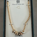 House of Harlow 1960 Gold and Silver Charm Necklace Photo 0